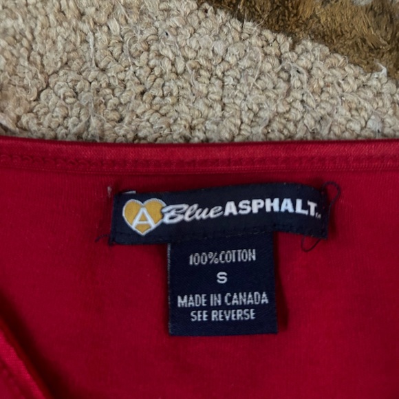 Blue Asphalt trendy tank top - Picture 2 of 3